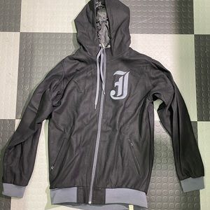 Jiberish GRAND CRU collection zip up wool